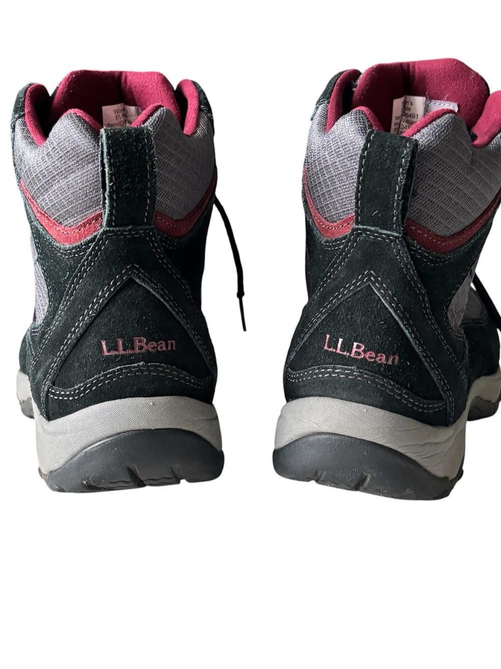 L.L.Bean TEK 2.5 Waterproof Insulated Hiking Boots - 8.5 Wide, Black/Grey - Picture 9 of 13